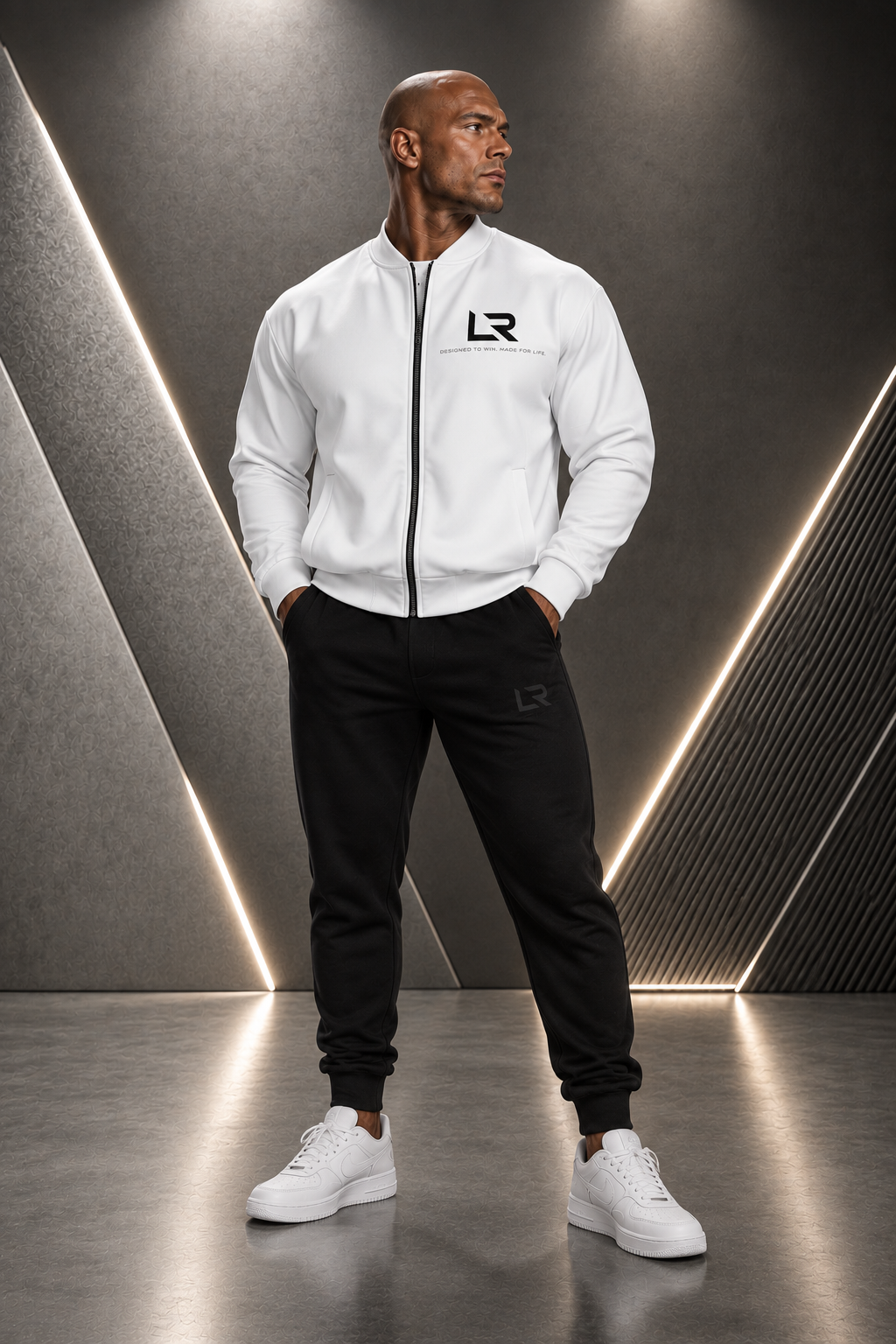 LAUENROTH BLACK LABEL BOMBER JACKET