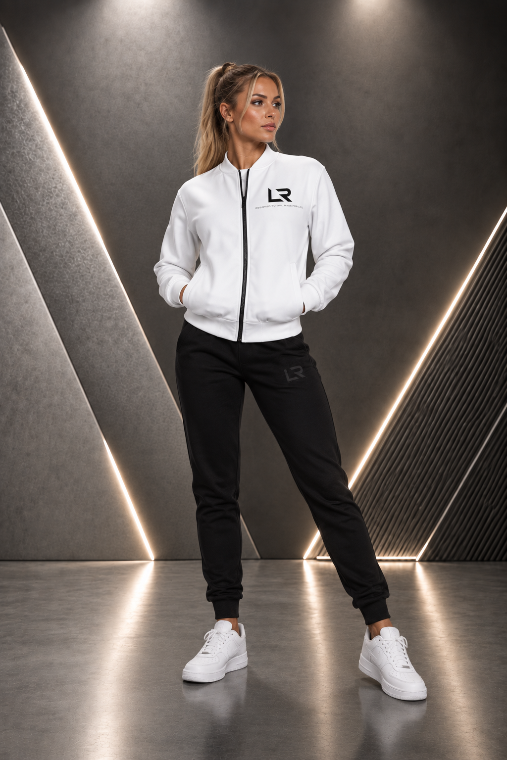LAUENROTH BLACK LABEL BOMBER JACKET