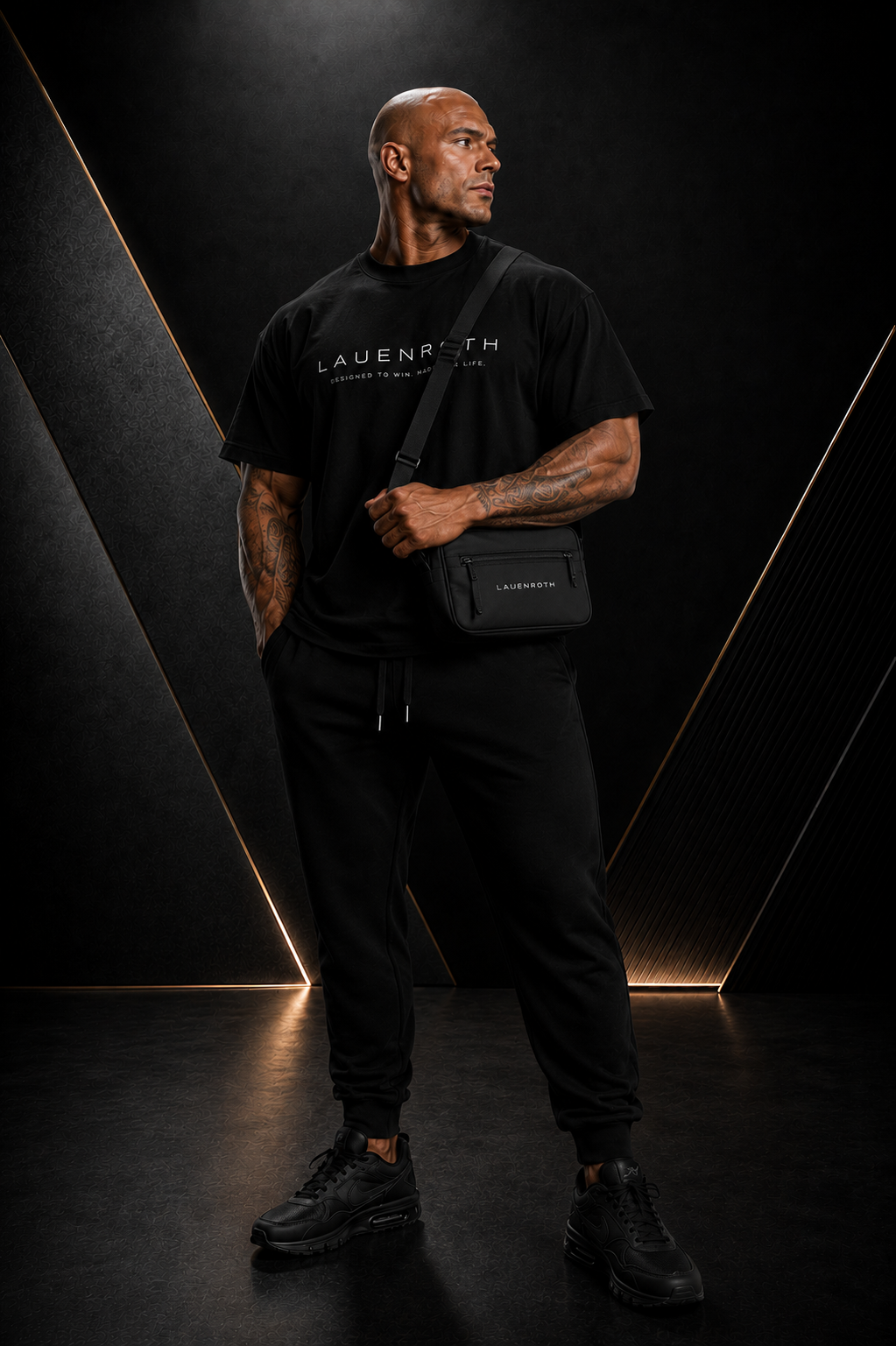 LAUENROTH SIGNATURE CROSSBODY BAG