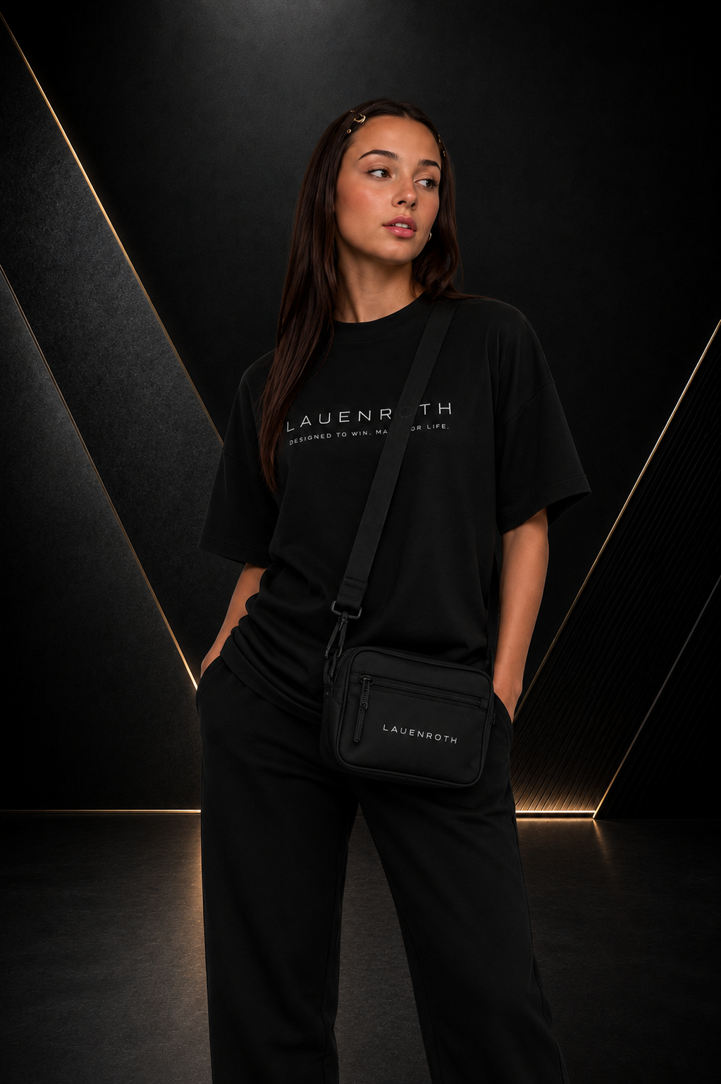 LAUENROTH SIGNATURE CROSSBODY BAG