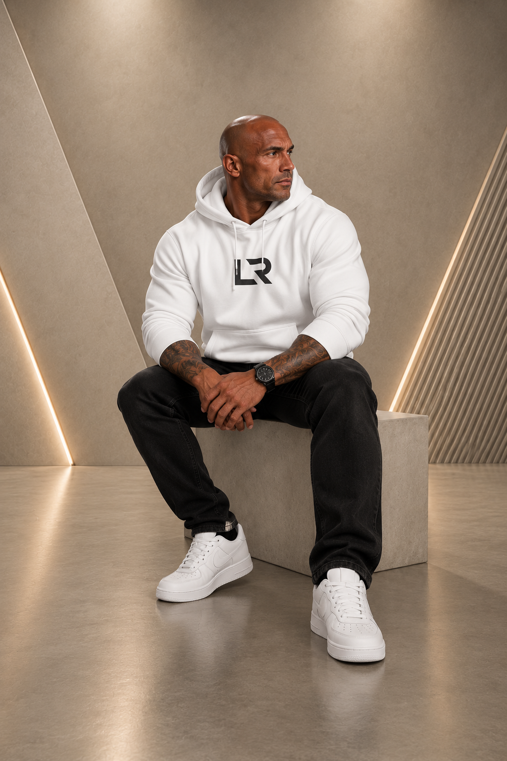 LAUENROTH ESSENTIAL HOODIE - DESERT