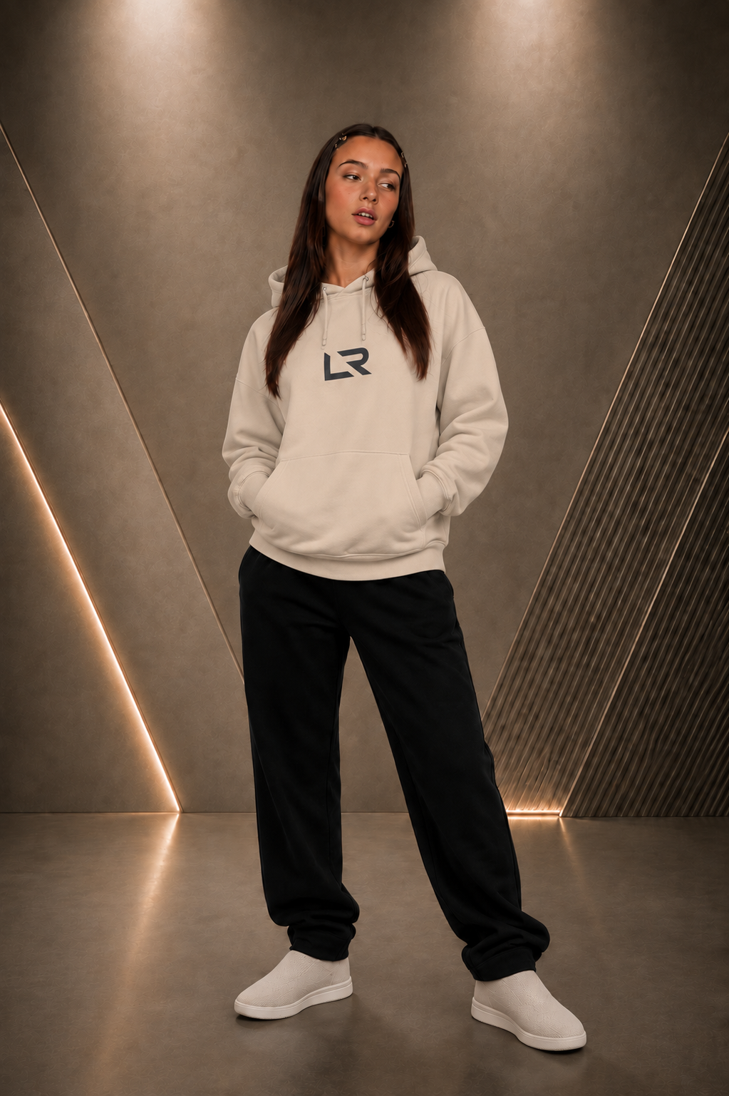 LAUENROTH ESSENTIAL HOODIE - DESERT