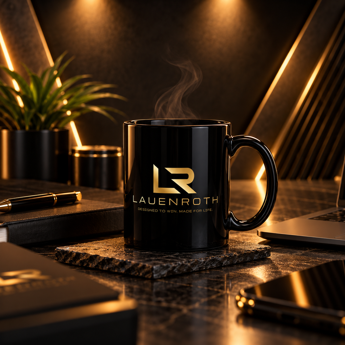 LAUENROTH LEGACY MUG - BLACK