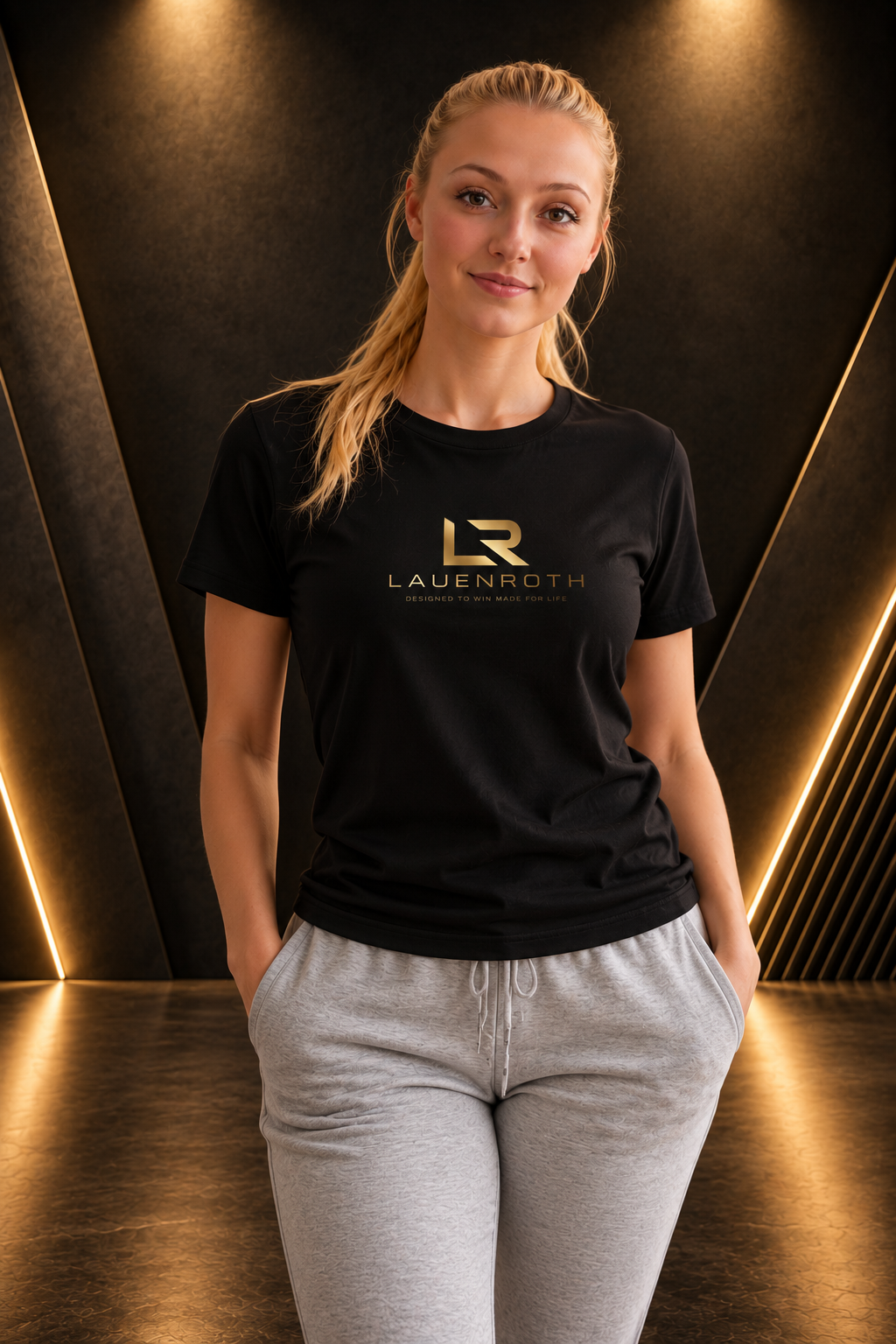LAUENROTH LEGACY T-SHIRT - BLACK