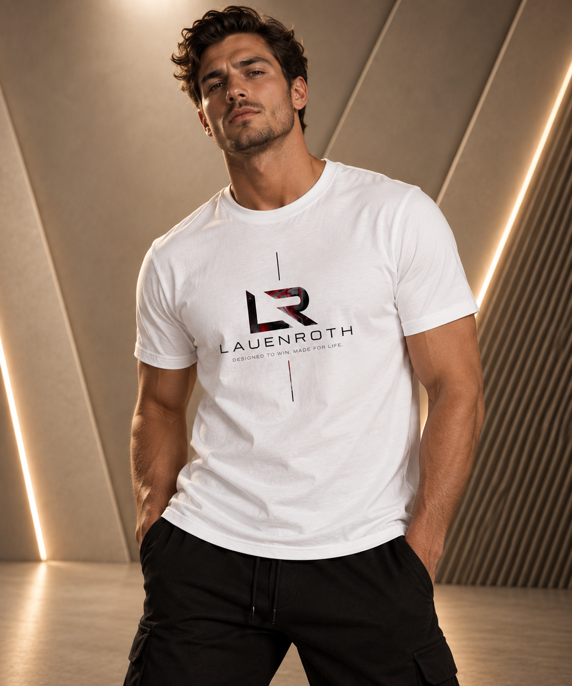 LAUENROTH ESSENTIALS T-SHIRT – MARBLE LR